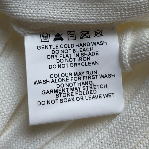 Showpo Cream Ribbed Midi Dress - Picture 7 of 9